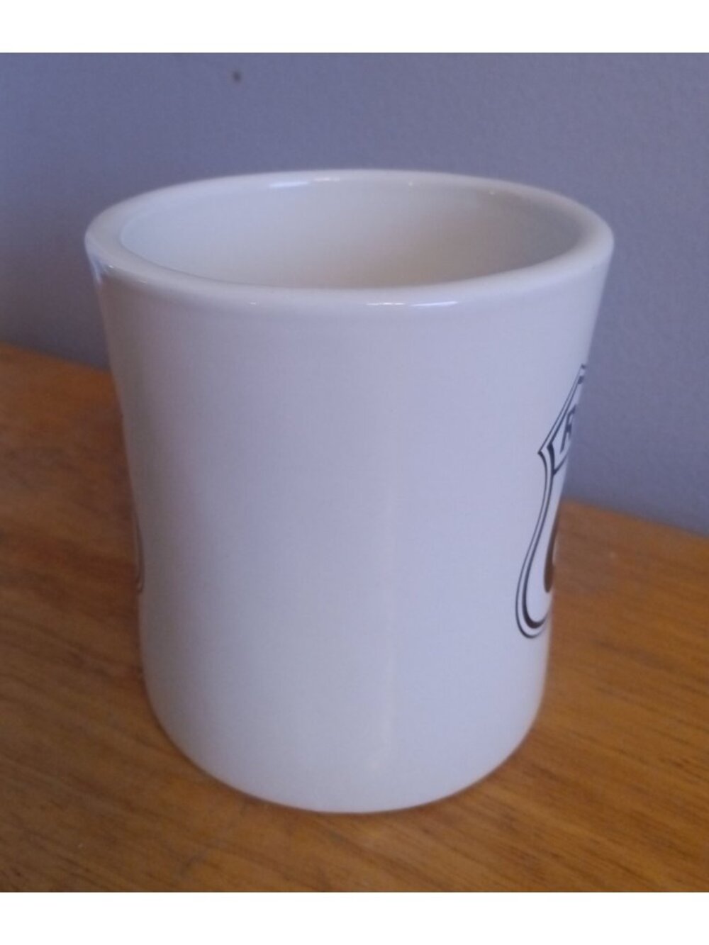 Vintage Coffee Cup Mug Route 66 White - Picture 2 of 6